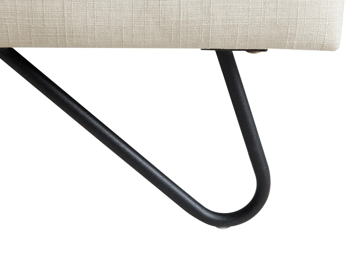 Seng LANNION 180 x 200 cm Lys Beige