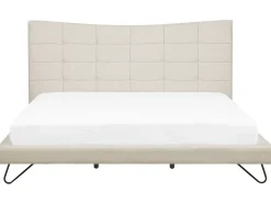 Seng LANNION 180 x 200 cm Lys Beige