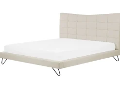 Seng LANNION 180 x 200 cm Lys Beige