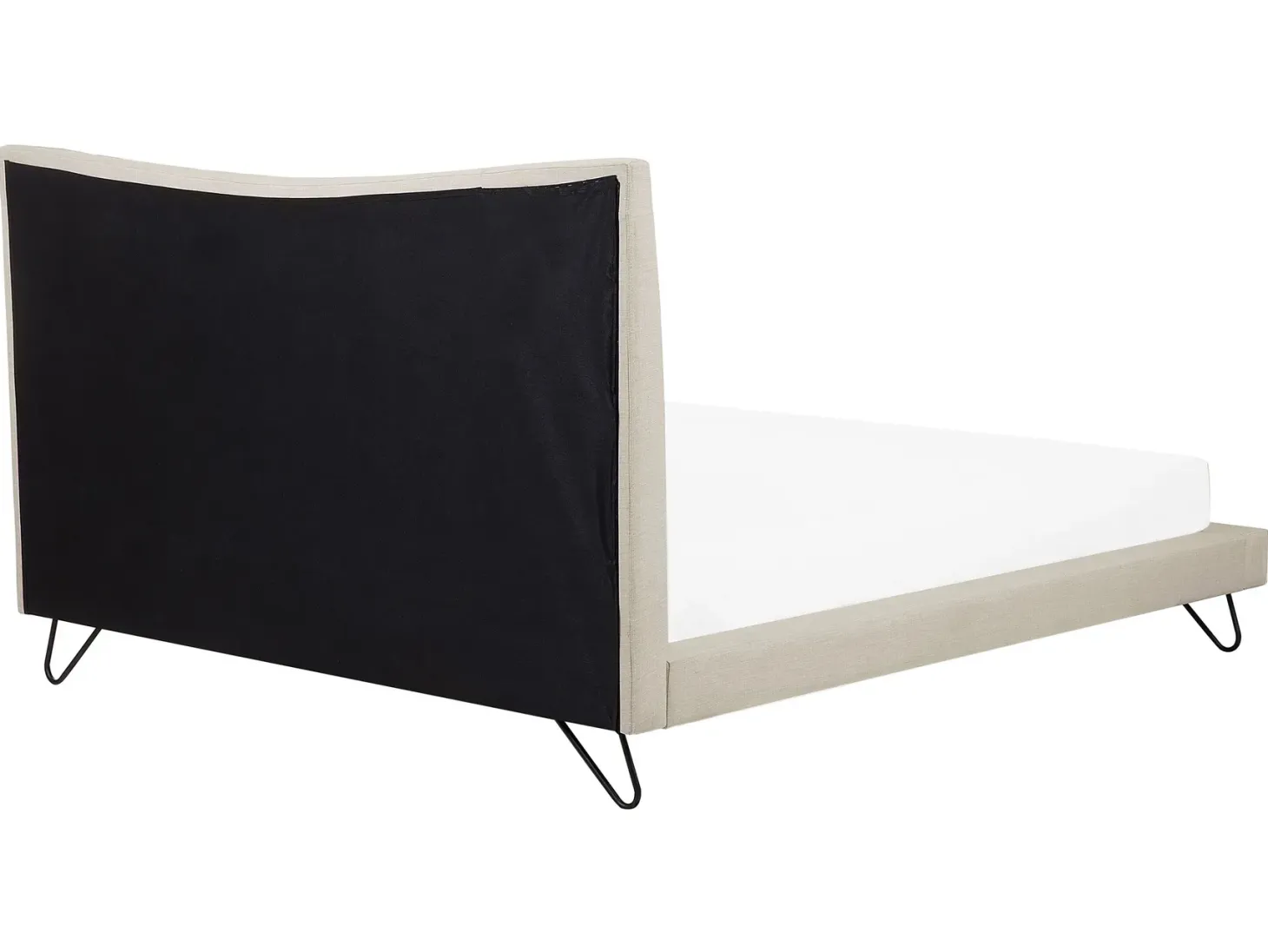 Seng LANNION 160 x 200 cm Lys Beige