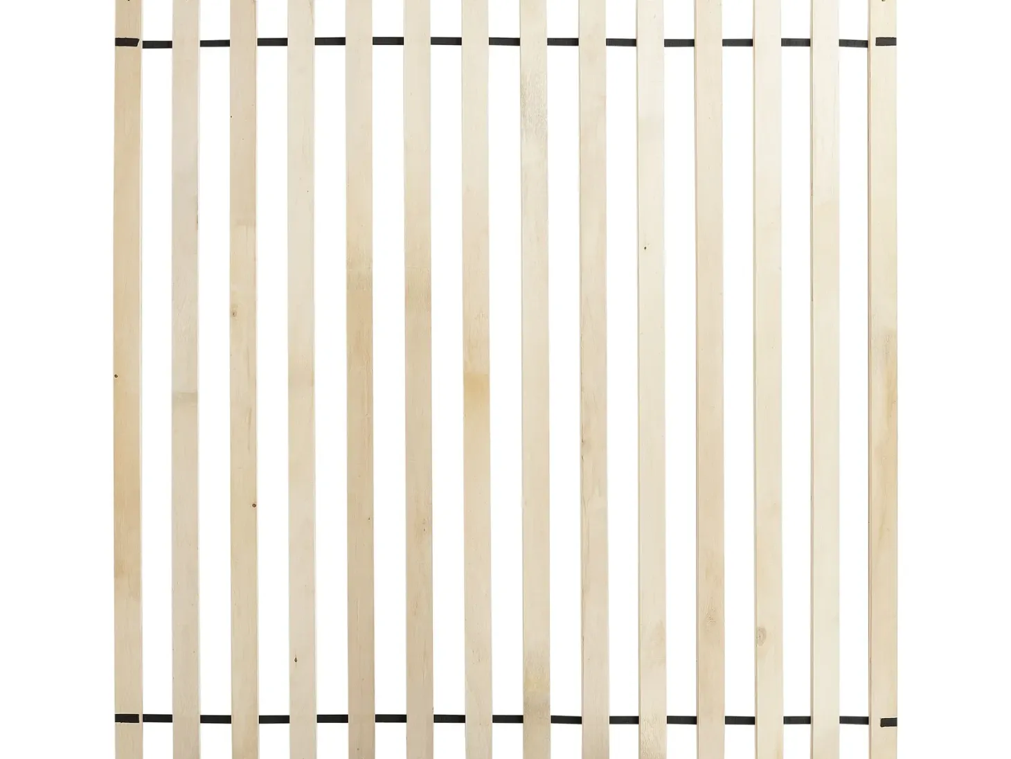 Seng LIBERMONT 180 x 200 cm Mørk ask