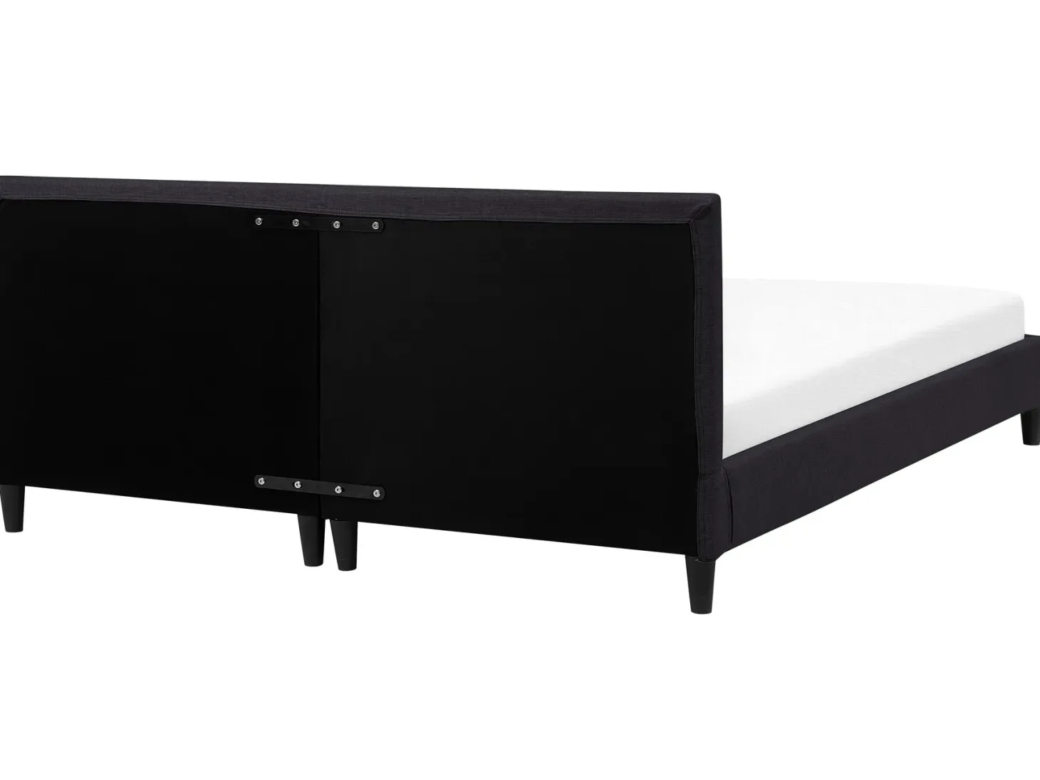 Seng med LED FITOU 180 x 200 cm Sort
