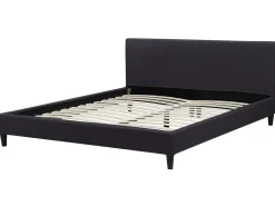 Seng med LED FITOU 180 x 200 cm Sort