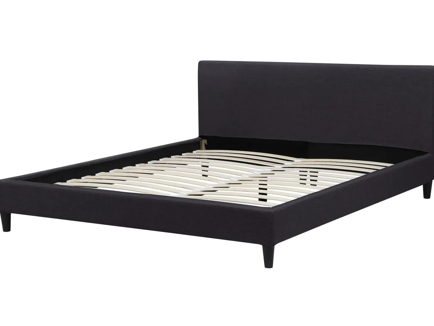 Seng med LED FITOU 180 x 200 cm Sort