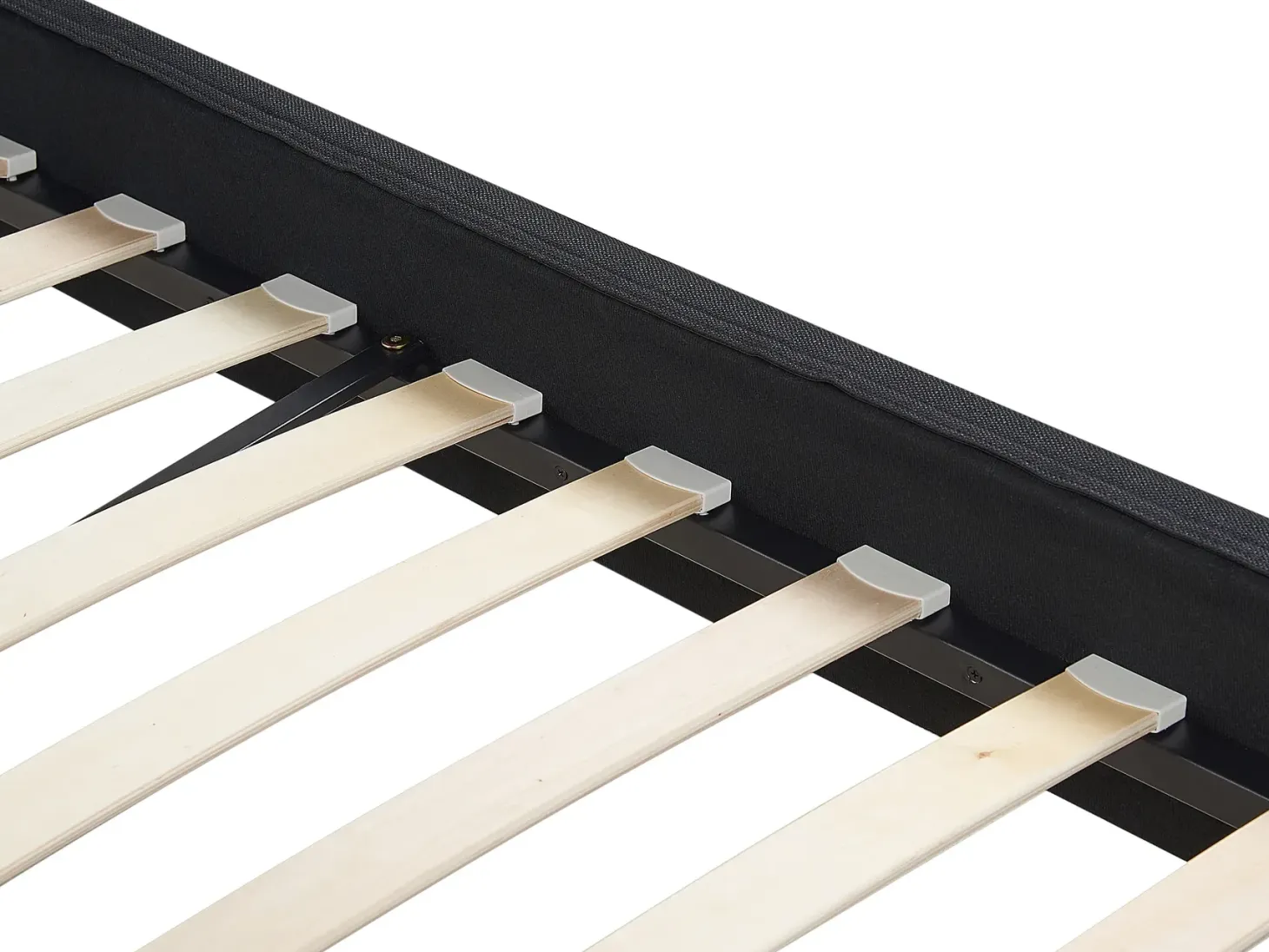 Seng med LED FITOU 180 x 200 cm Sort