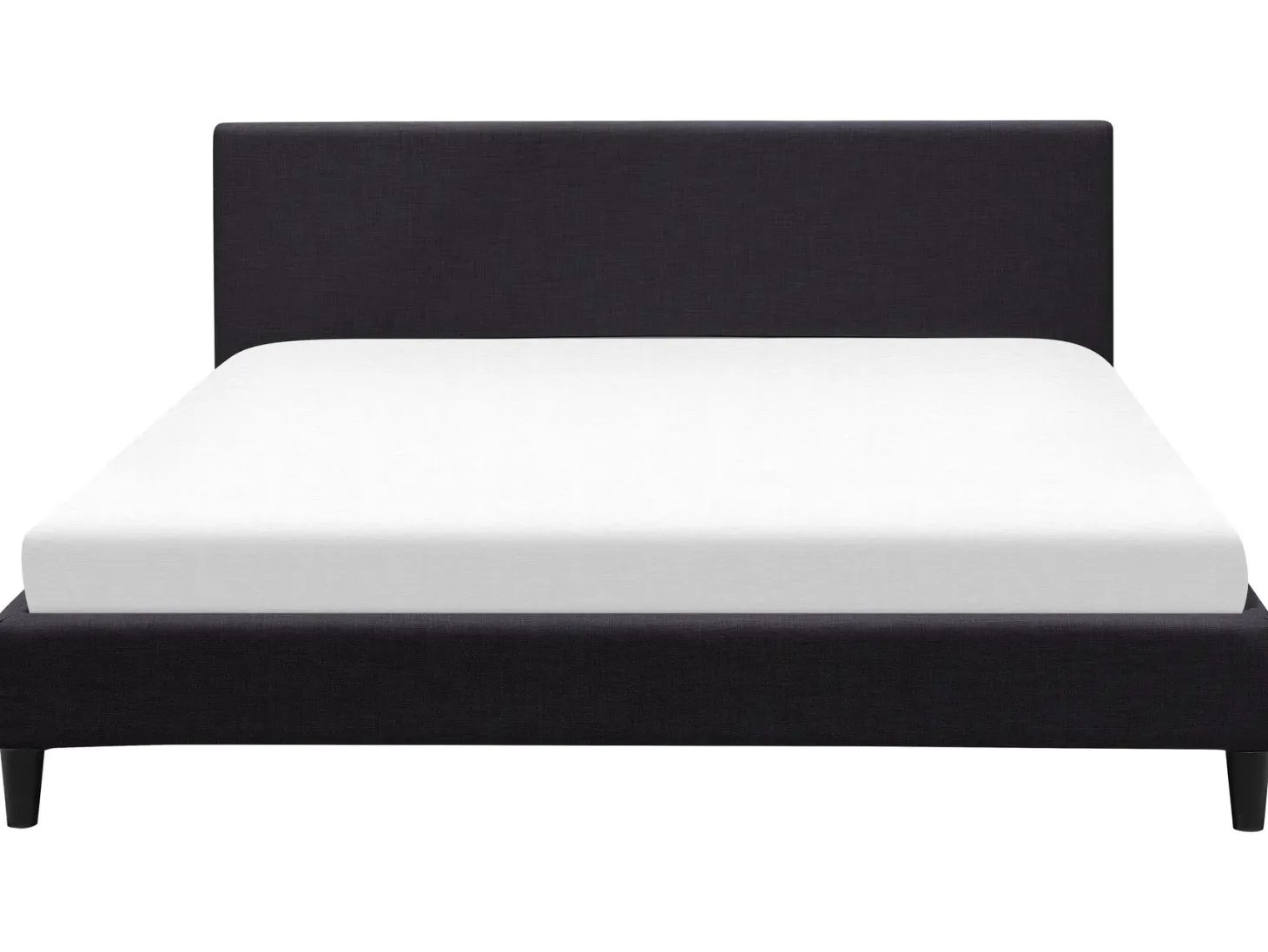 Seng med LED FITOU 180 x 200 cm Sort