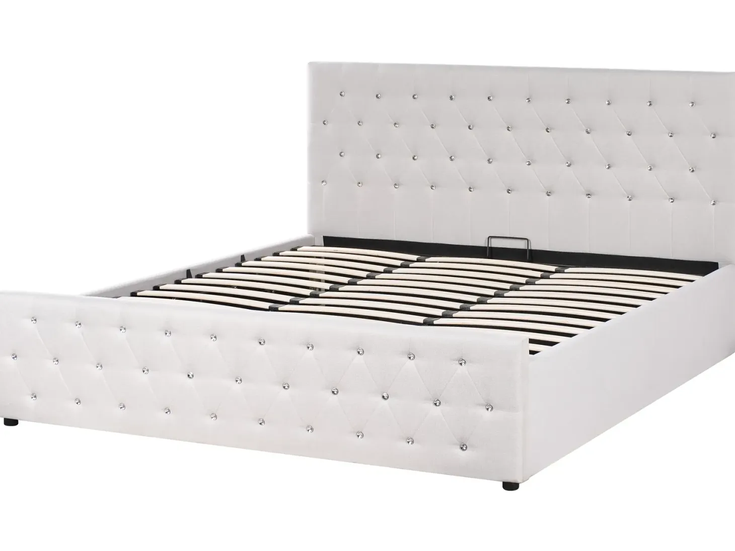 Seng med opbevaring AMIENS Beige 180 x 200 cm