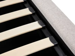 Seng med opbevaring BASTON Lys Beige 180 x 200 cm