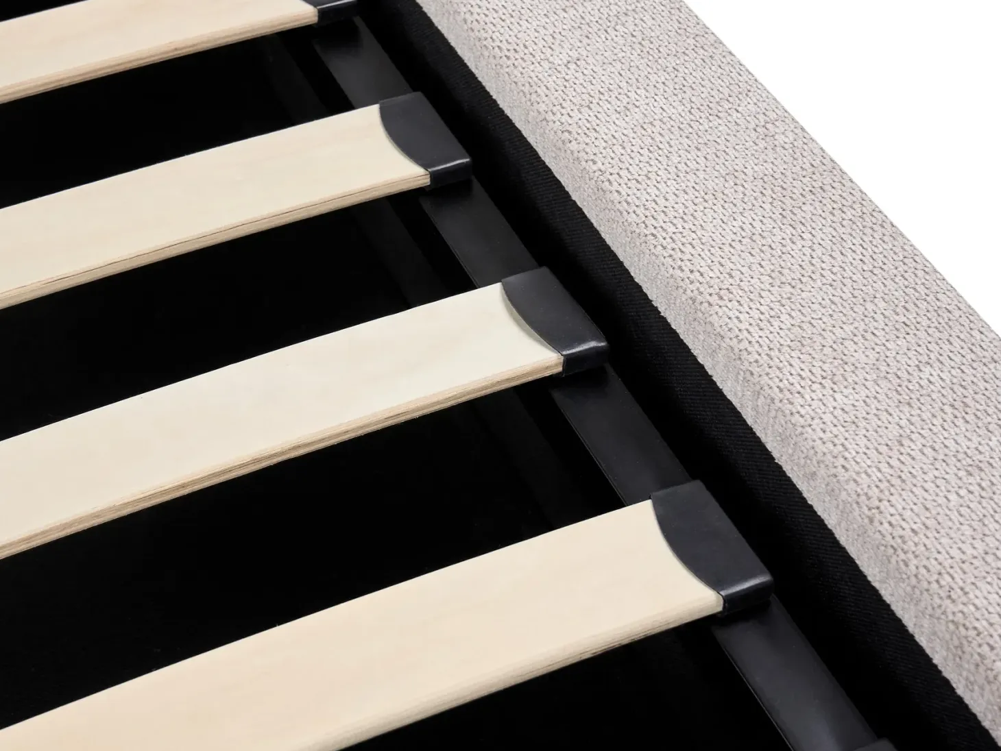 Seng med opbevaring BASTON Lys Beige 180 x 200 cm