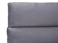 Seng med opbevaring BATILLY Velour Grå 180 x 200 cm