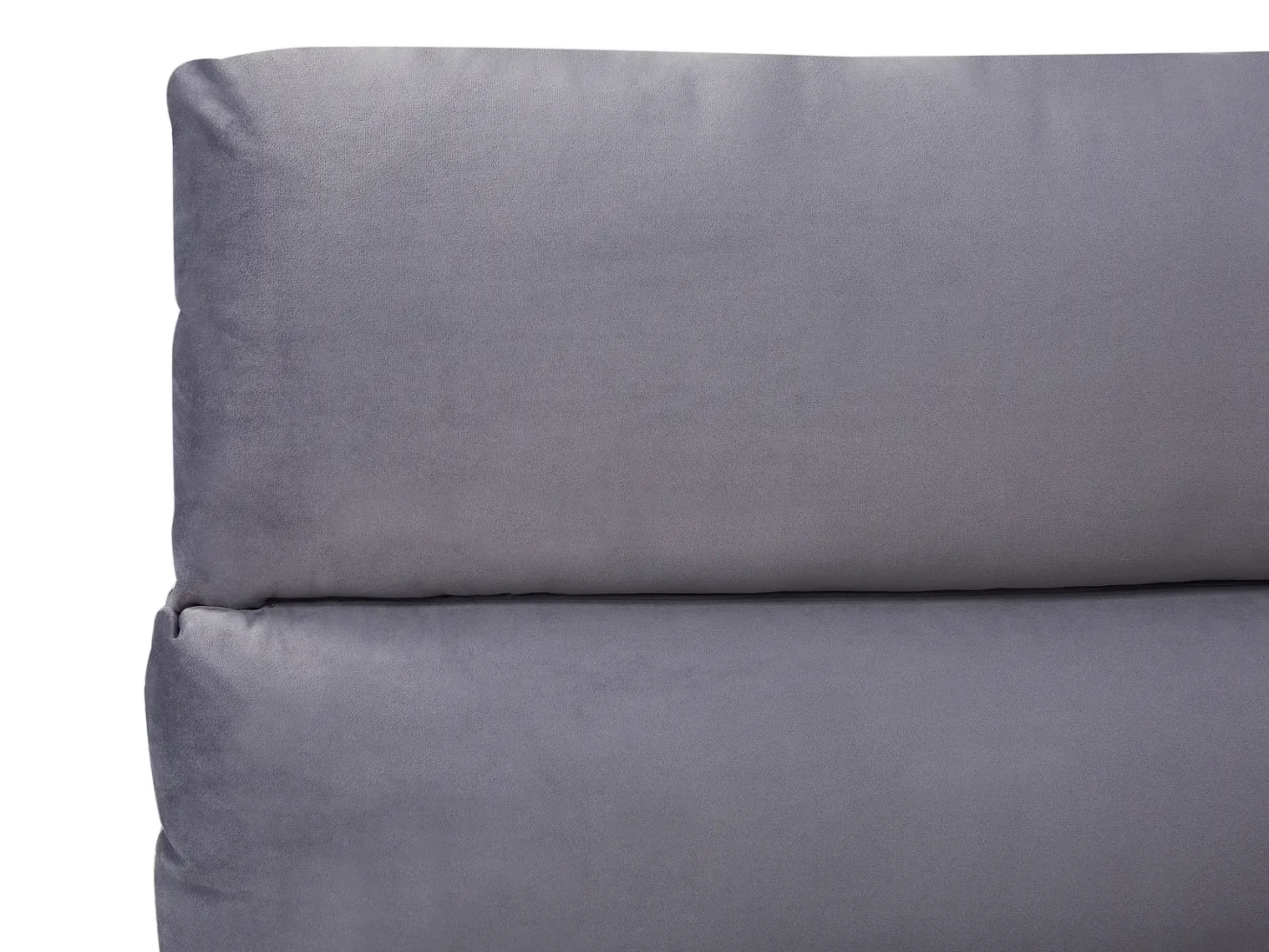 Seng med opbevaring BATILLY Velour Grå 180 x 200 cm