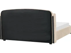 Seng med opbevaring BERNAY 180 x 200 cm Brungrå