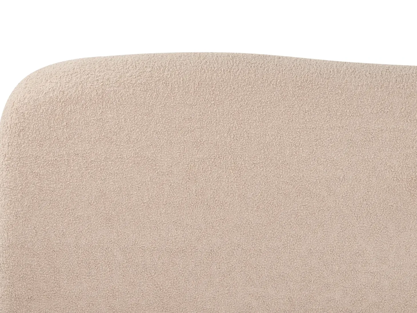 Seng med opbevaring BLAGNAC Boucle Beige 160 x 200 cm