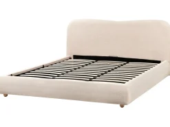 Seng med opbevaring BLAGNAC Boucle Lys Beige 180 x 200 cm
