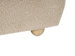 Seng med opbevaring BLAGNAC Boucle Beige 90 x 200 cm