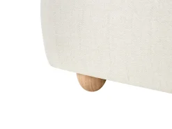 Seng med opbevaring BLAGNAC Cremehvid 180 x 200 cm