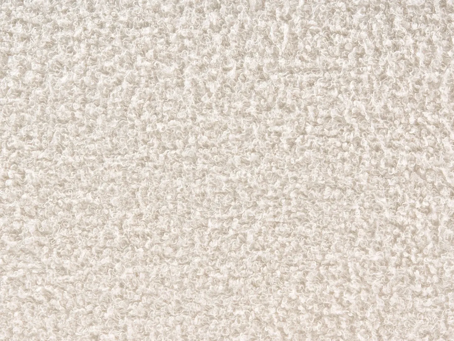 Seng med opbevaring BOUSSE Boucle Cremehvid 180 x 200 cm
