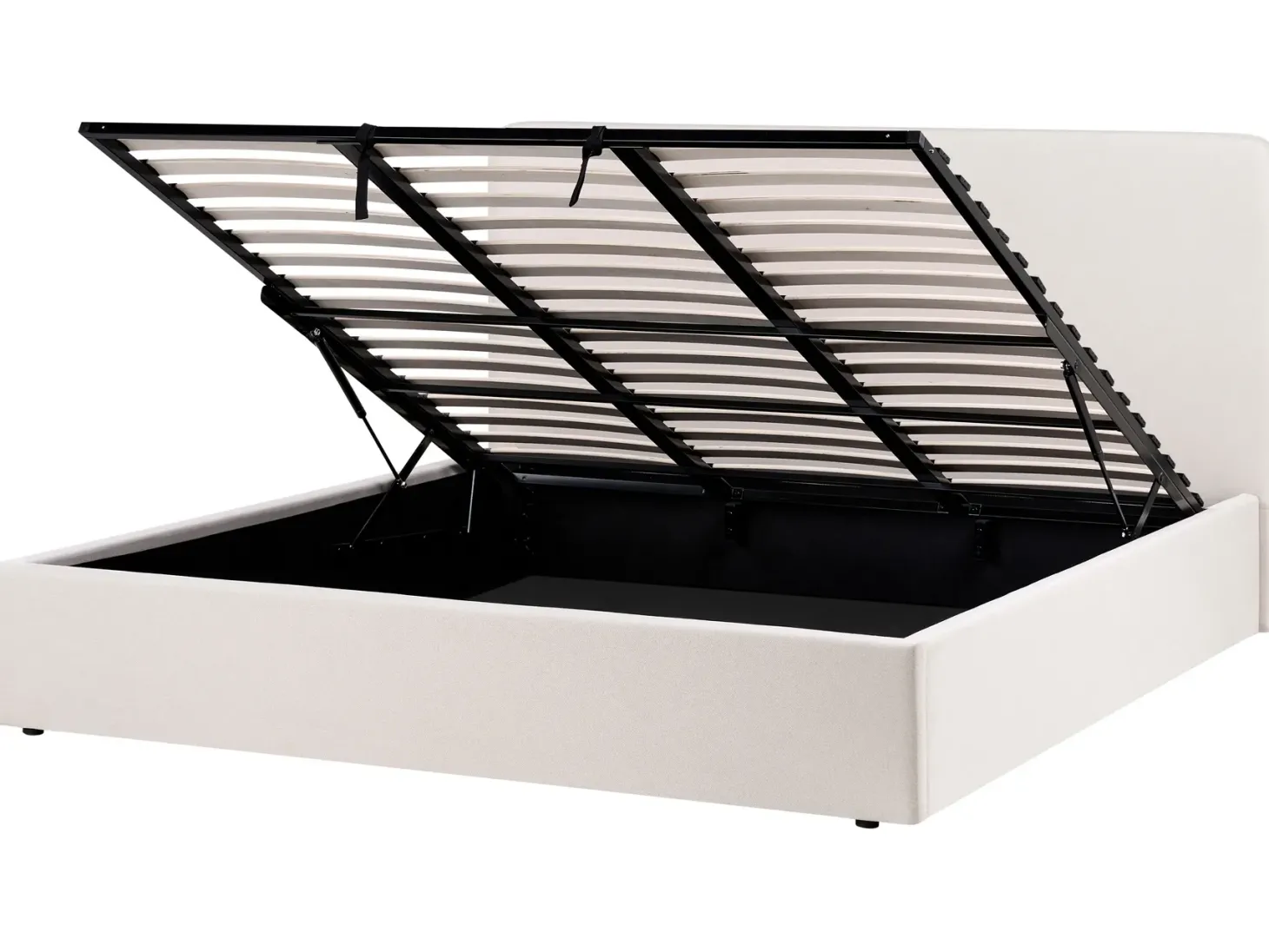 Seng med opbevaring BRENON Lys Beige 180 x 200 cm