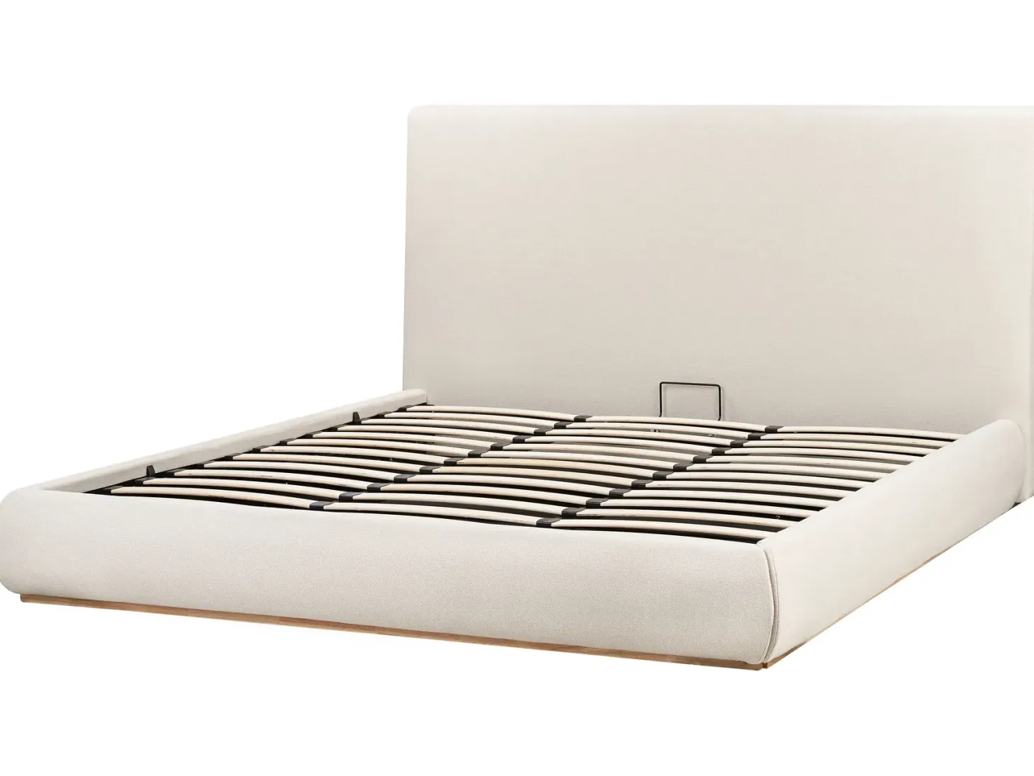 Seng med opbevaring CAMPAGNE Lys Beige 180 x 200 cm