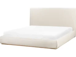 Seng med opbevaring CAMPAGNE Lys Beige 180 x 200 cm