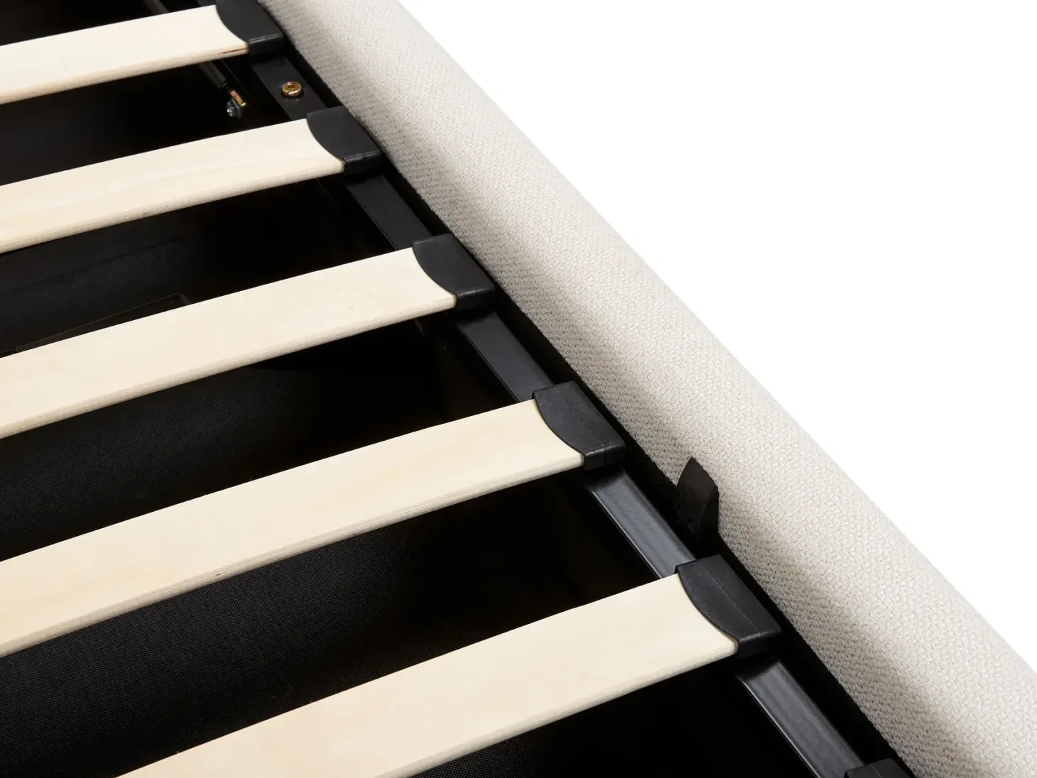 Seng med opbevaring CAMPAGNE Lys Beige 180 x 200 cm