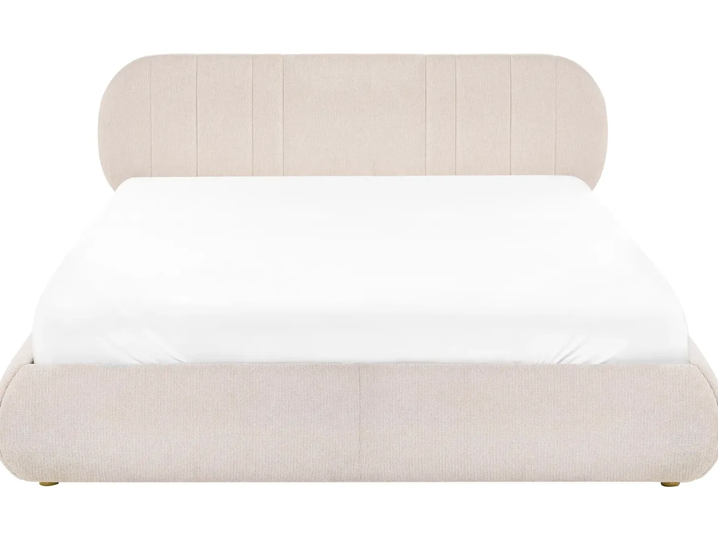 Seng med opbevaring CAMPAN Lys Beige 180 x 200 cm
