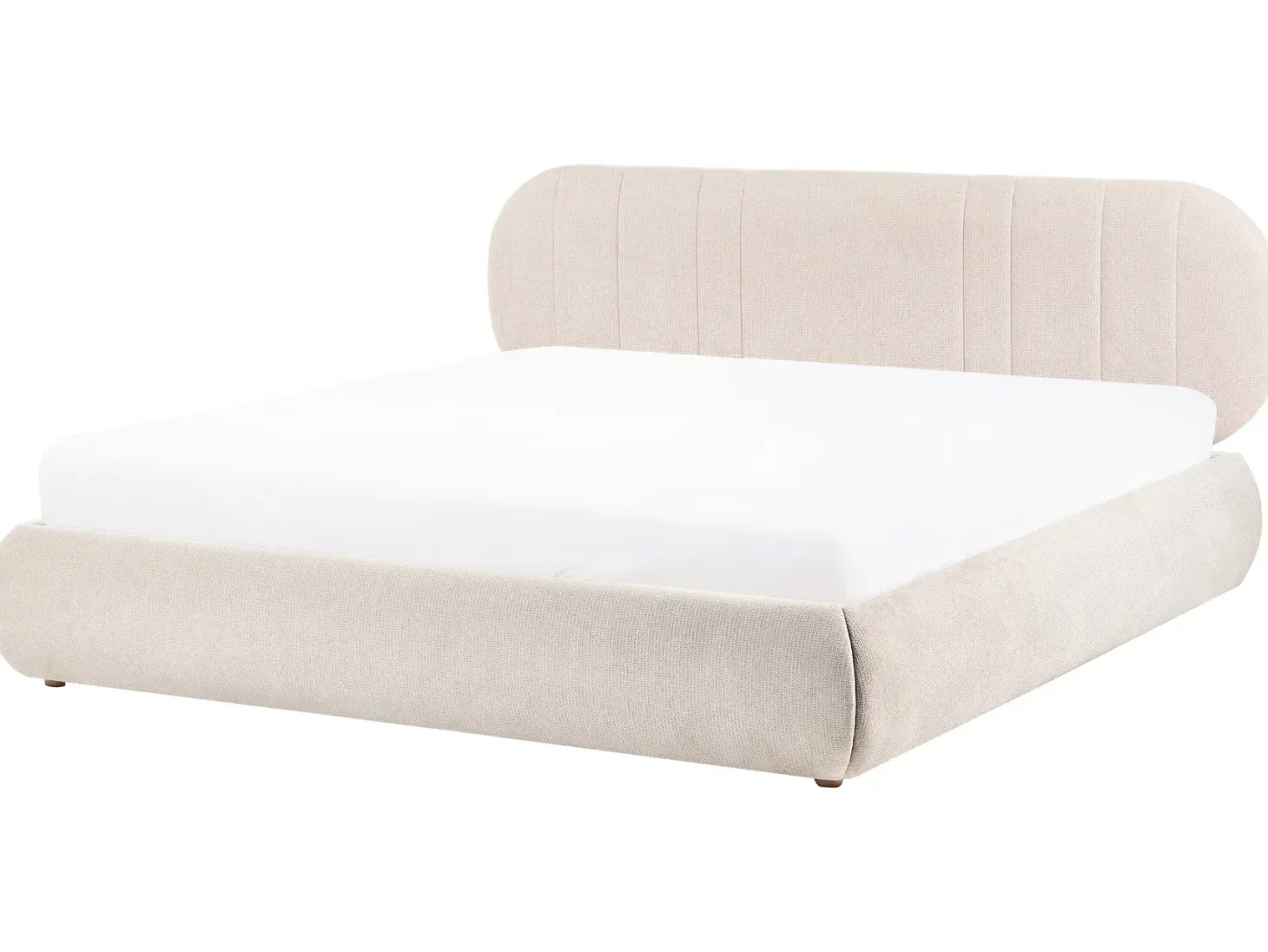 Seng med opbevaring CAMPAN Lys Beige 180 x 200 cm