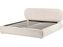 Seng med opbevaring CAMPAN Lys Beige 180 x 200 cm