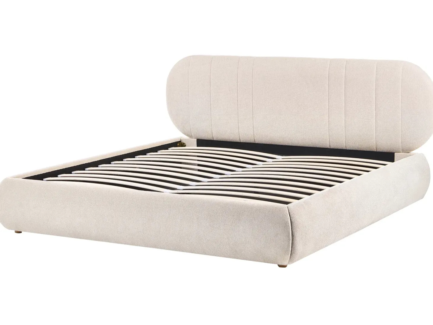 Seng med opbevaring CAMPAN Lys Beige 180 x 200 cm