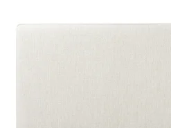 Seng med opbevaring CASTELNAVET Cremehvid 180 x 200 cm
