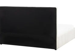 Seng med opbevaring CASTELNAVET Cremehvid 180 x 200 cm