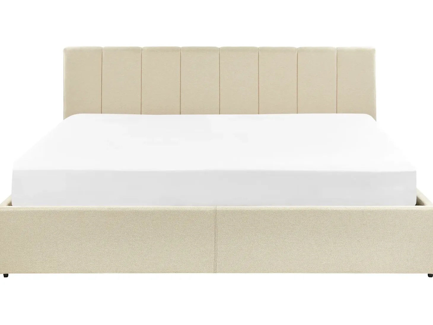 Seng med opbevaring DREUX Beige 180 x 200 cm