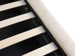 Seng med opbevaring GRASSE Lys Beige 180 x 200 cm