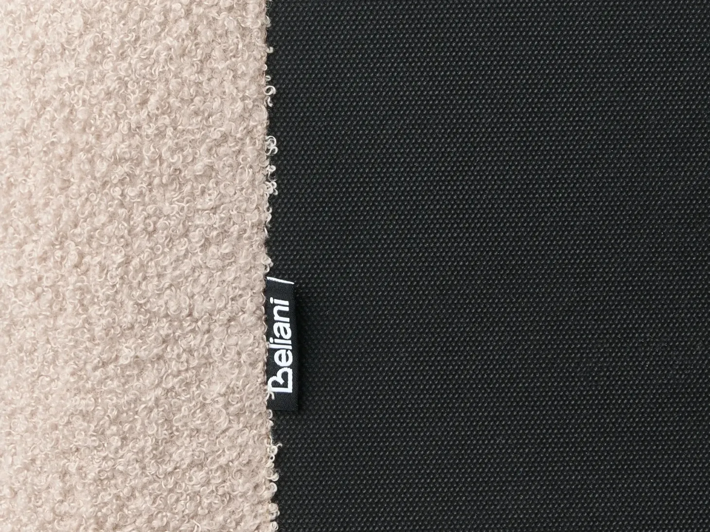 Seng med opbevaring LAVAUR Boucle Brungrå 180 x 200 cm