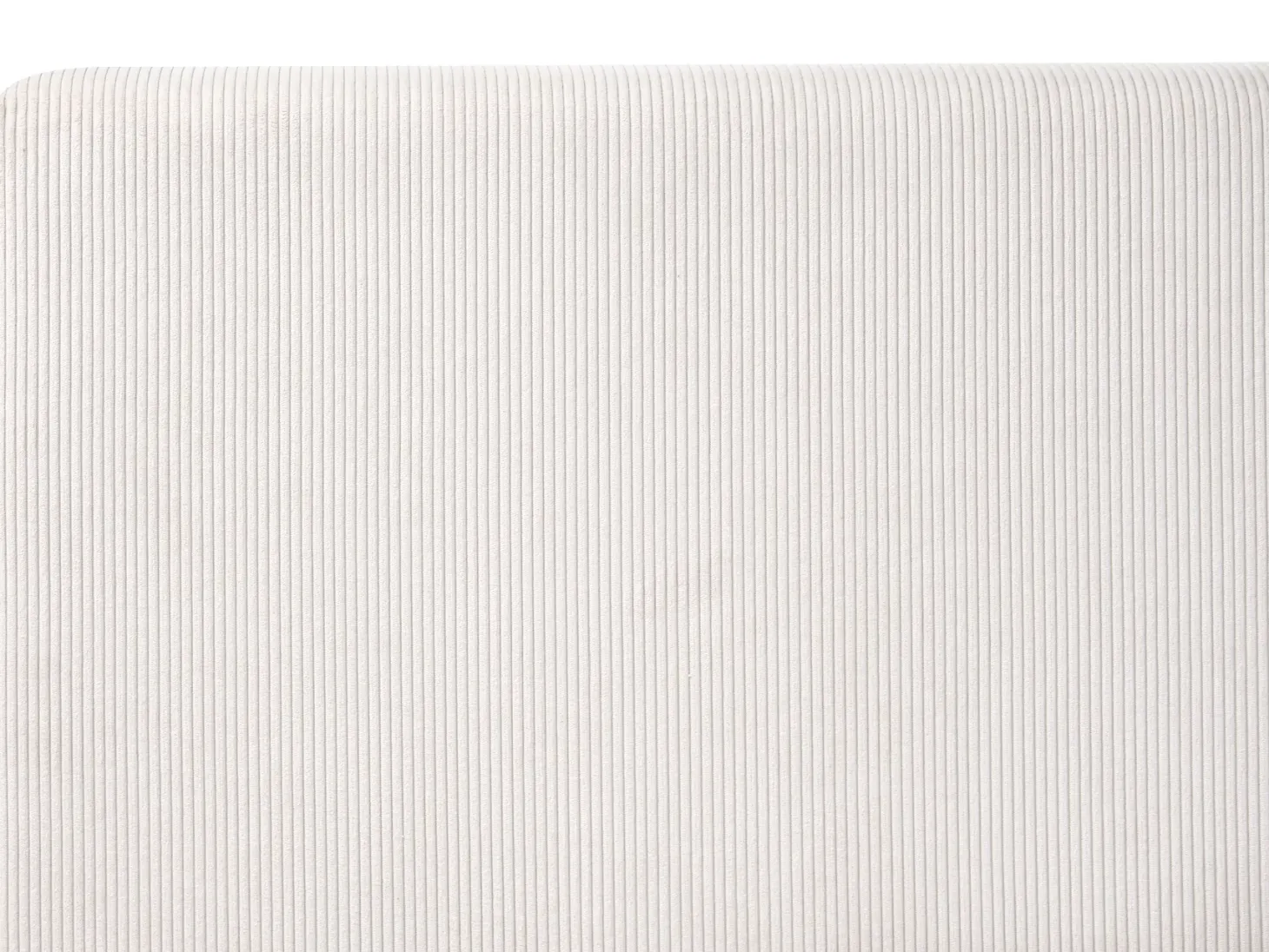Seng med opbevaring LILLEBONNE Fløjl Lys Beige 140 x 200 cm