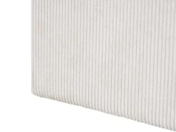 Seng med opbevaring LILLEBONNE Fløjl Lys Beige 180 x 200 cm