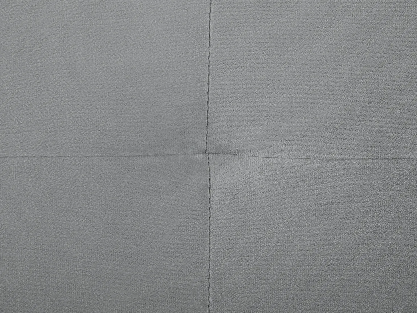 Seng med opbevaring LORIENT Velour Lysegrå 180 x 200 cm