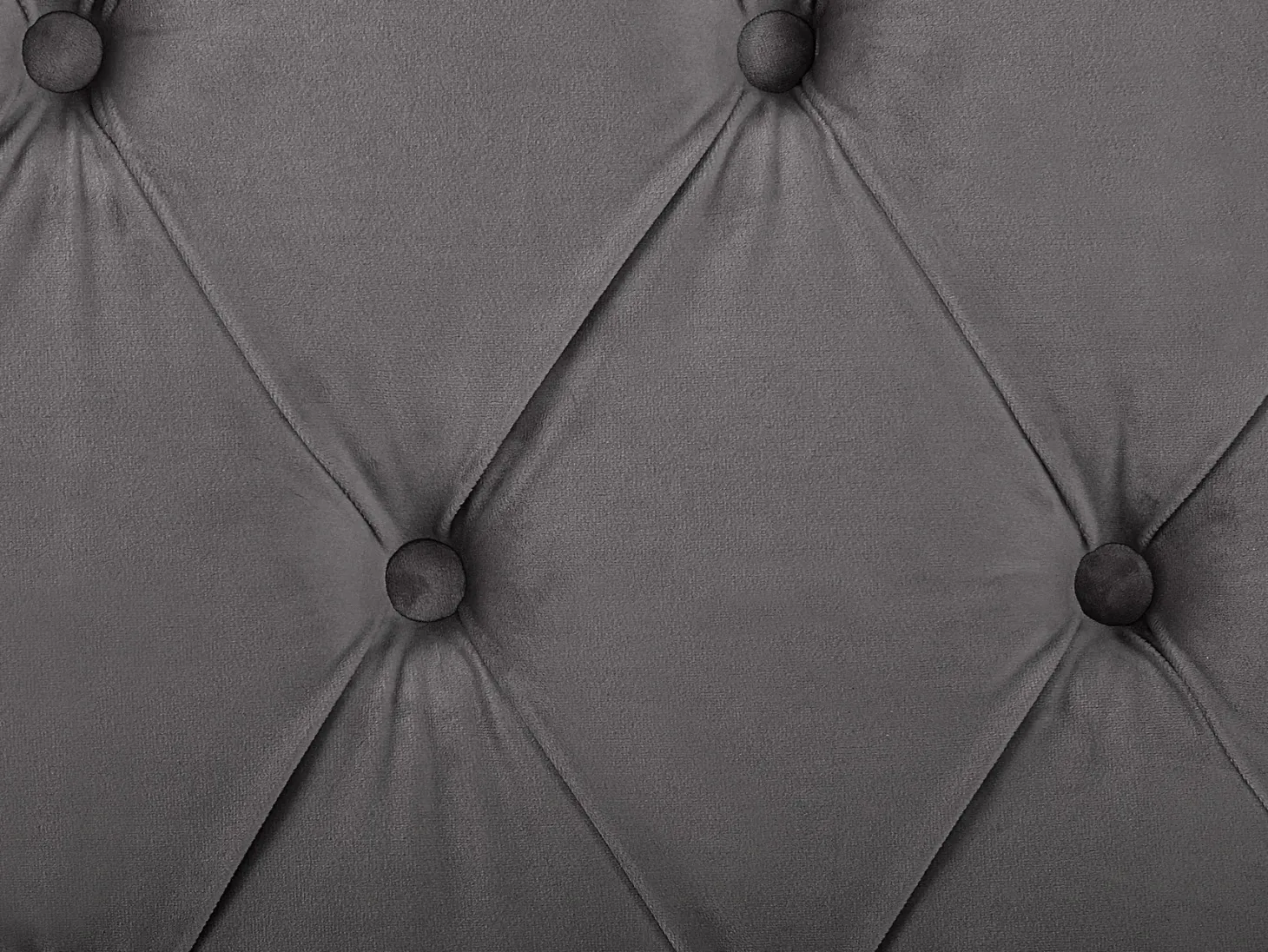Seng med opbevaring LUBBON Velour Grå 180 x 200 cm