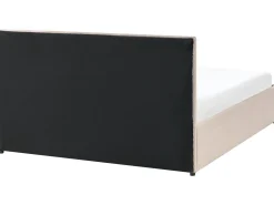 Seng med opbevaring MASSOGNES Boucle Beige 140 x 200 cm