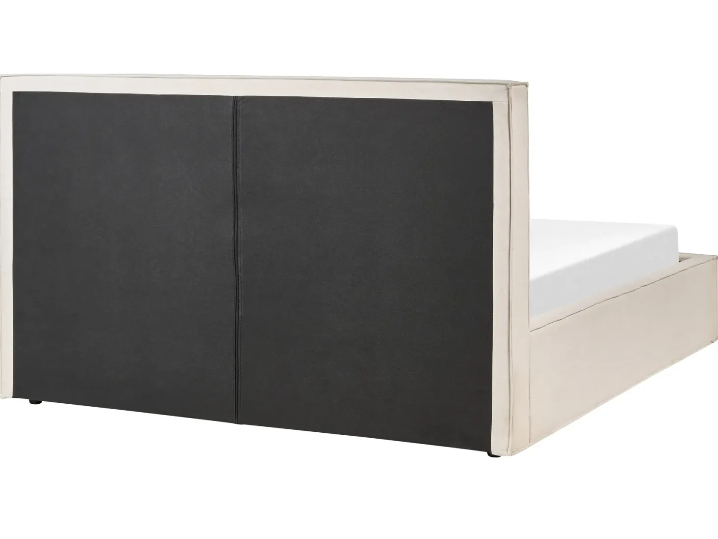 Seng med opbevaring MOISSAC Beige 160 x 200 cm