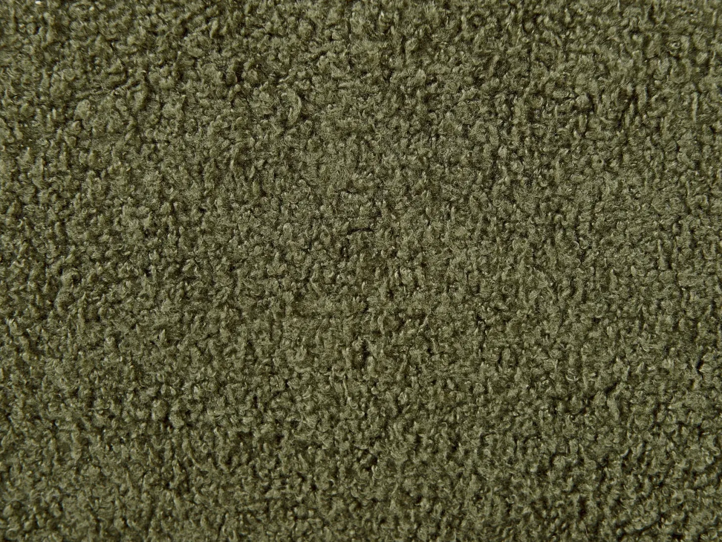 Seng med opbevaring MOISSAC Boucle Mørkegrøn 160 x 200 cm