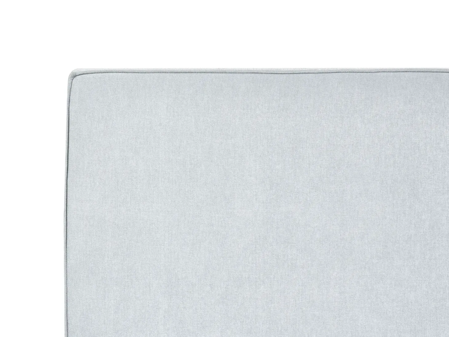 Seng med opbevaring MOISSAC Chenille Himmelblå 180 x 200 cm