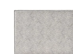 Seng med opbevaring MOISSAC Velourstrik Sort/hvid 180 x 200 cm