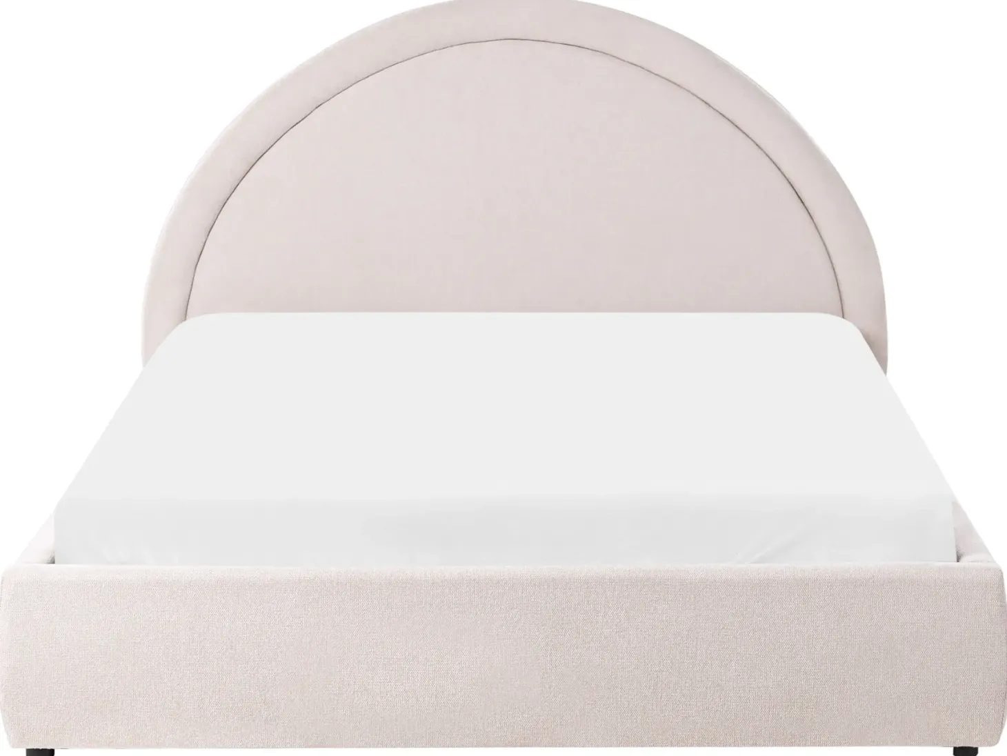 Seng med opbevaring MOUZON Lys Beige 140 x 200 cm