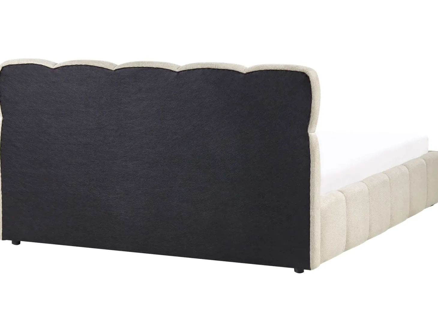 Seng med opbevaring NOYON Brungrå 180 x 200 cm