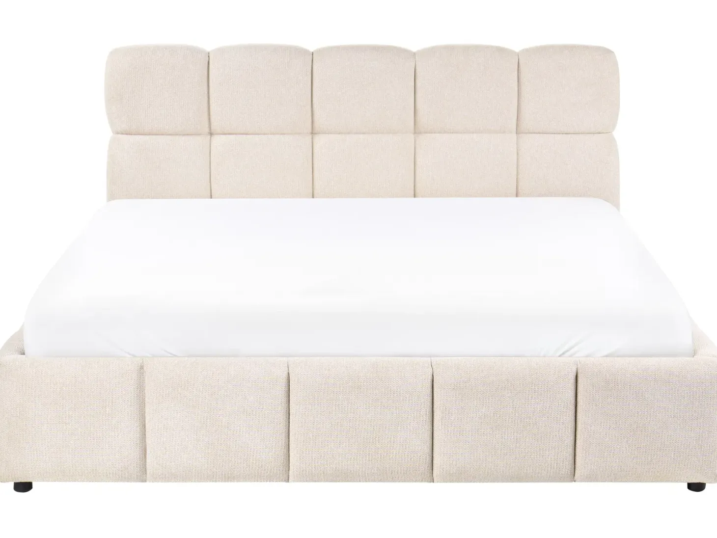Seng med opbevaring NOYON Lys Beige 180 x 200 cm
