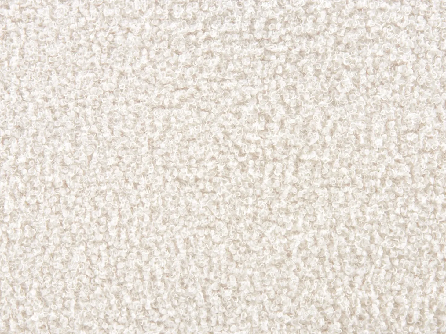 Seng med opbevaring ORBEY Boucle Cremehvid 180 x 200 cm