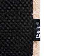 Seng med opbevaring ORBEY Boucle Beige 180 x 200 cm