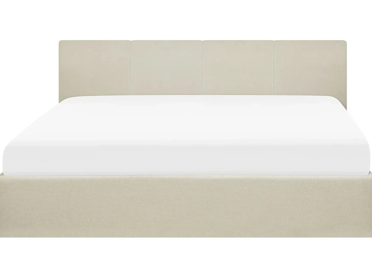 Seng med opbevaring ORBEY Lys Beige 180 x 200 cm