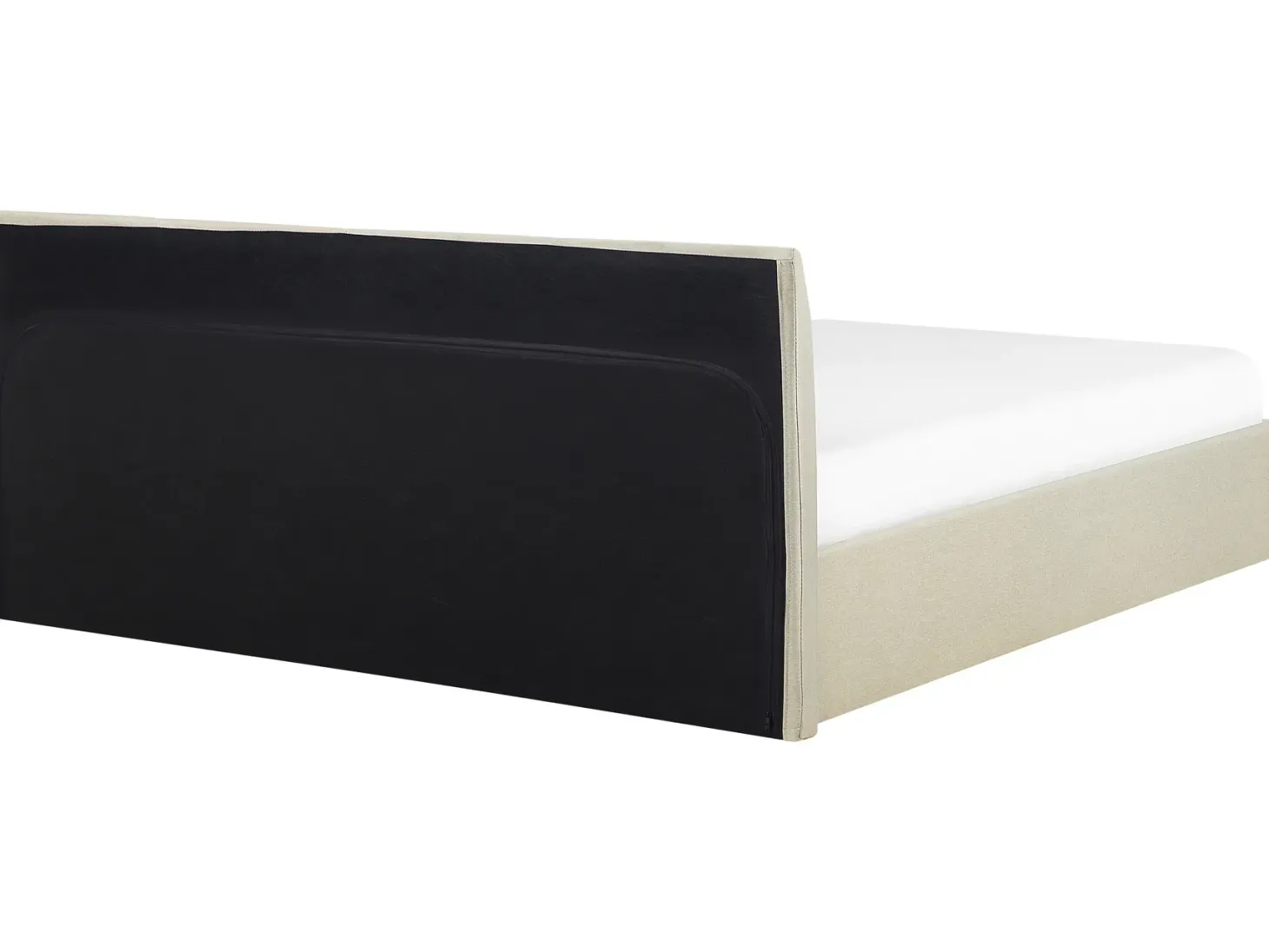 Seng med opbevaring ORBEY Lys Beige 180 x 200 cm